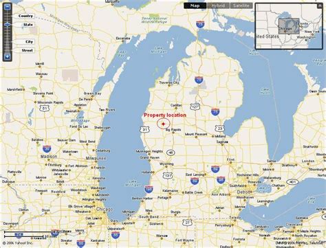 michigan city map google.